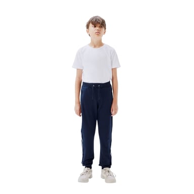 Name It Childrens/Kids Side Stripe Regular Sweatpants (Blue)