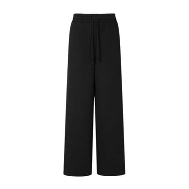 Slazenger Womens/Ladies Polyester Blend Wide Leg Sweatpants (Black)