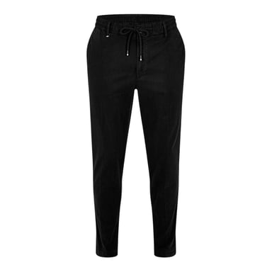 Boss Mens Cotton Blend Slim Trousers (Black)