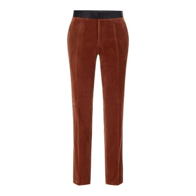 Boss Mens H-Genius Cotton Trousers (Brown)