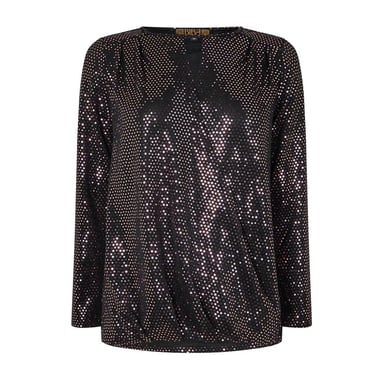 Biba Womens/Ladies Sparkle Wrap Top (Metallic)