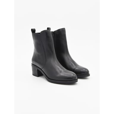 Purapiel Heel Ankle Boot Bro8 Black