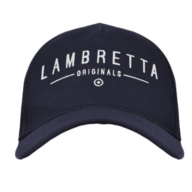 Lambretta Originals Cotton Blend Baseball Cap (Navy)