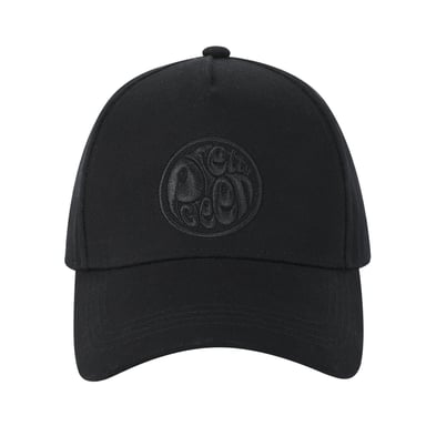 Pretty Green Embroidered Logo Baseball Cap (Black)