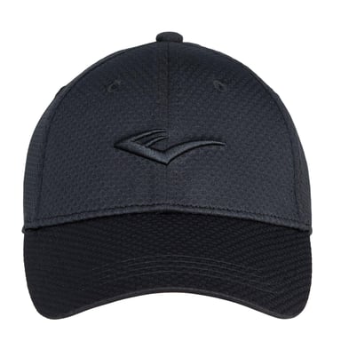 Everlast Unisex Adult Embroidered Logo Mesh Cap (Triple Black)