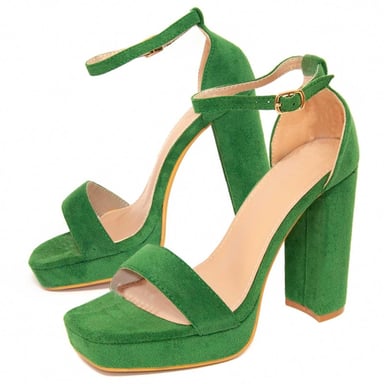 Montevita Heel Sandal Altsan Green