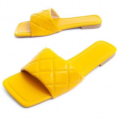 Montevita Flat Sandal Palanti Yellow
