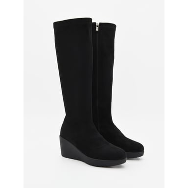Purapiel Wedge Boot Bro2 Black