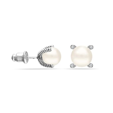 Women's Serene Light Earrings 925 Sterling Silver with Cubic Zirconia BIPE057