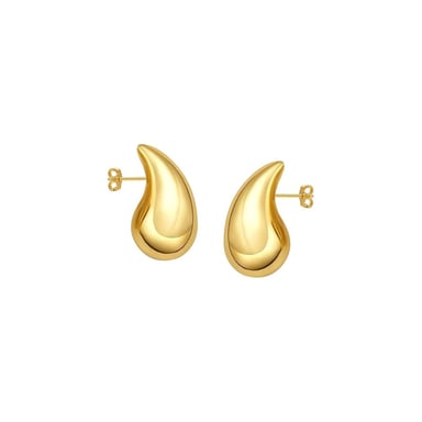 Women's Mini Drop Earrings Gold Plated BIPE056