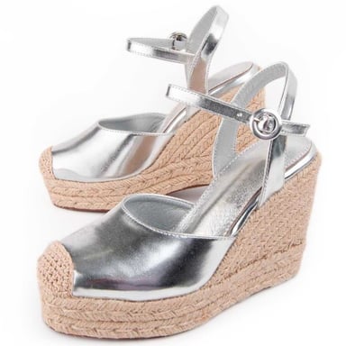 Montevita Wedge Sparto Balenci Silver