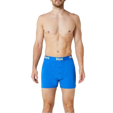 Lonsdale Mens Boxer Shorts (Pack of 2) (Blue)