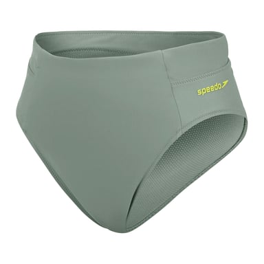 Speedo Womens/Ladies Performance High Leg Bikini Bottoms (Green)