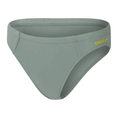 Speedo Womens/Ladies Logo High Leg Bikini Bottoms (Green)