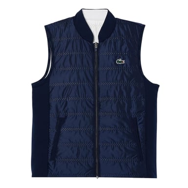 Lacoste Womens/Ladies Quilted Slim Gilet (Navy)