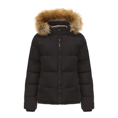SoulCal Womens/Ladies Bubble Puffer Jacket (Black)