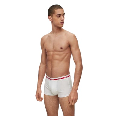 Hugo Mens Organic Boxer Briefs (Pack of 3) (Red)