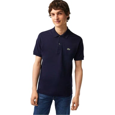 Lacoste Mens Classic Short-Sleeved Polo Shirt (Navy)