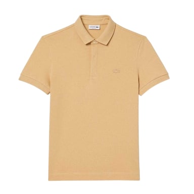 Lacoste Mens Paris Stretch Polo Shirt (Beige)