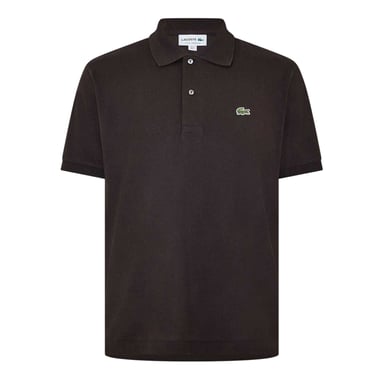 Lacoste Mens Classic Short-Sleeved Polo Shirt (Port)