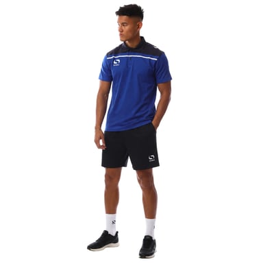 Sondico Mens Precision Collared Polo Shirt (Royal Blue/Navy)