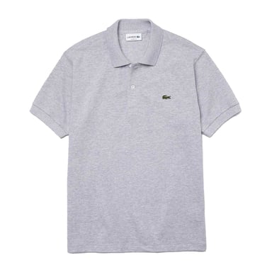 Lacoste Mens Classic Short-Sleeved Polo Shirt (Light Grey)