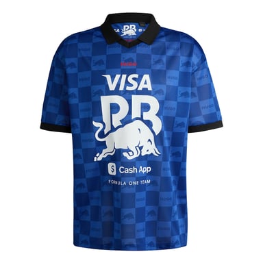 Hugo Mens F1 Visa Cash Red Bull Polo Shirt (Medium Blue)