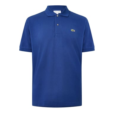 Lacoste Mens Classic Short-Sleeved Polo Shirt (Dark Methyl Blue)
