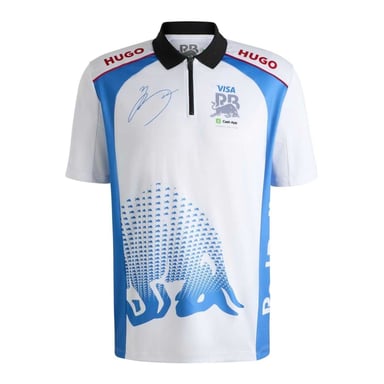 Hugo Boss Mens Red Bull Polo Shirt (White)
