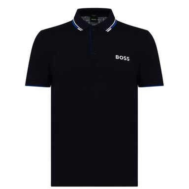 Boss Paddy Pro katoenen piqué-poloshirt voor heren (Marine)