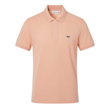 Lacoste Mens L.12.12 Pique Slim Polo Shirt (Orange)