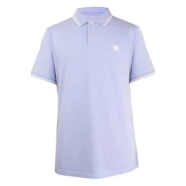 Pretty Green Mens Barton Short-Sleeved Polo Shirt (Pastel Blue)