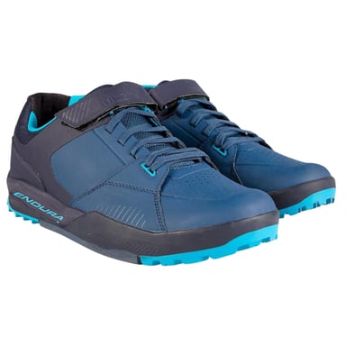 Endura Mens Mt500 Burner Grip Shoes (Navy)