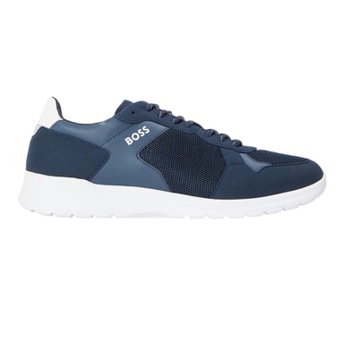 Boss Mens Extreme Logo Trainers (Dark Blue)