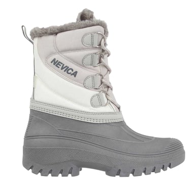 Nevica Childrens/Kids Lace Up Snow Boots (Grey/White)