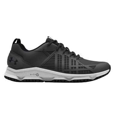Under Armour Strikefast-vandringskängor för män med snörning (Grått)