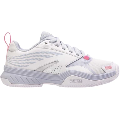 K-Swiss Womens/Ladies SpeedEx Padel Shoes (White/Pink)