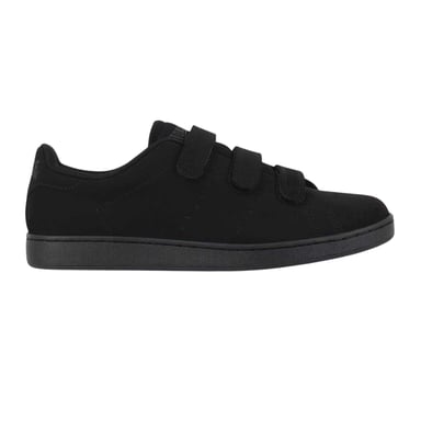 Lonsdale Mens Leyton Triple Strap Flat Trainers (Black)