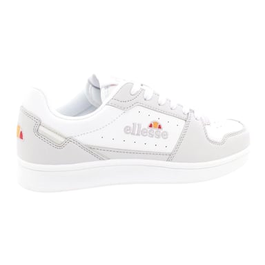 Ellesse Mens Nole Cupsole Leather Trainers (White/Grey)