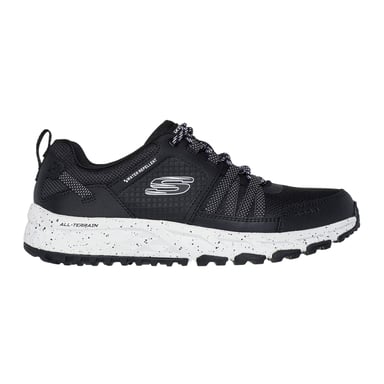 Skechers Womens/Ladies Escapeplan Waterproof Walking Shoes (Black/White)
