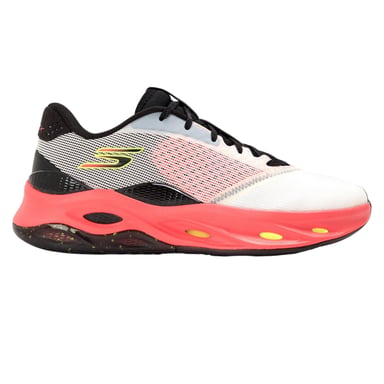 Skechers Stabila höga sneakers för barn (Vit/orange)