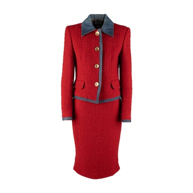 Dolce & Gabbana Denim and Wool Set - '10s