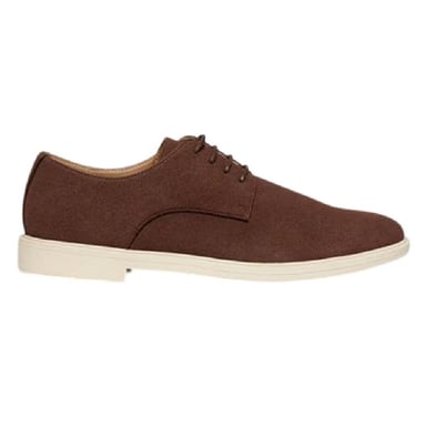Threadbare Mens Axelle Flat Oxfords (Chocolate)