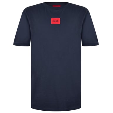Hugo Mens Diragolino Chest Logo T-Shirt (Dark Blue)