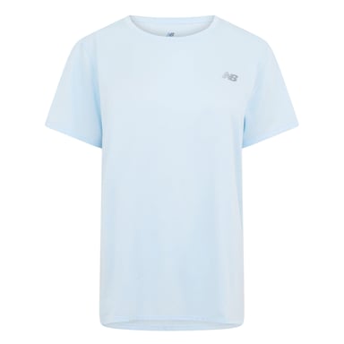 New Balance Womens/Ladies Crew Neck Regular Athletic Top (Blue)