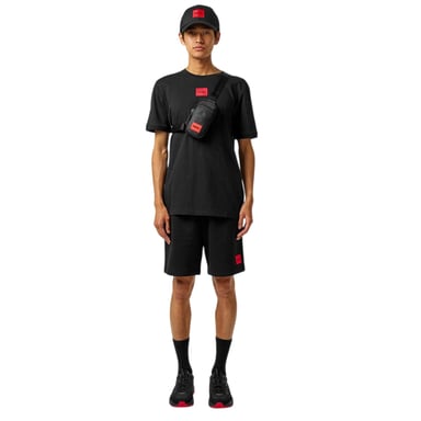 Hugo Mens Diragolino Chest Logo T-Shirt (Black)