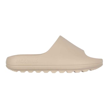 Jack Wills Childrens/Kids EVA Wide Strap Sliders (Ecru)