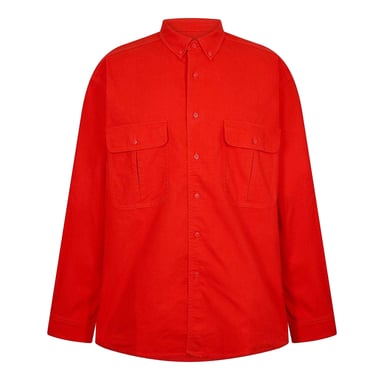 Levis Mens Skate Relaxed Fit Overshirt (Fiery Red)