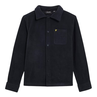 Lyle & Scott Childrens/Kids Polar Fleece Pocket Overshirt (Dark Navy)