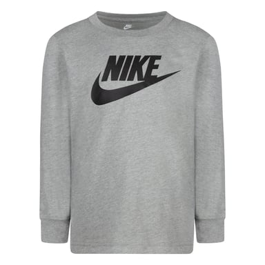 Nike Childrens/Kids Futura Swoosh Long-Sleeved T-Shirt (Dark Grey)